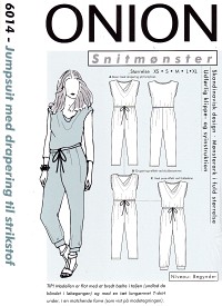 Jump suit for stretch fabrics. Onion 6014. 