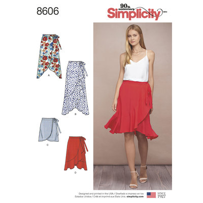 Wrap Skirt in Four Lengths