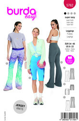 Leggings. Burda 5762. 