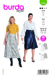 Skirt. Burda 5766. 