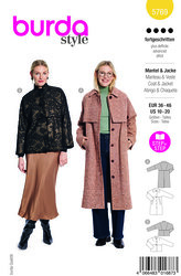 Coat and jacket. Burda 5769. 