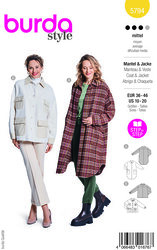 Coat and jacket. Burda 5794. 