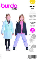 Coat and jacket. Burda 9215. 