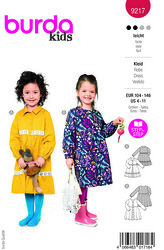 Dress for children. Burda 9217. 