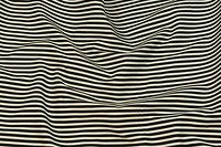 Cotton twill with black and white 5 mm stripes