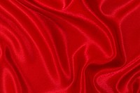 Crepe sateen in red