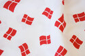 Danish flags, cotton and polyester