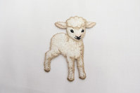 Lamb patch 7x4cm