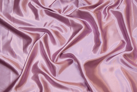 Polyester sateen in light dusty reddish purple