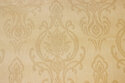 Teflon-treated textile-table-cloth in light sand-colored with motif