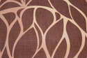 Textile-table-cloth in heather and soft red colors