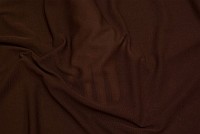 Thin, transparent, stretchable, mesh-polyester in brown