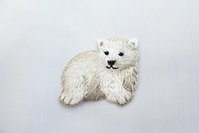 Tiny polarbear patch 3x3,5cm