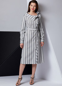 Tunic, Dress and Belt. Vogue 9370. 