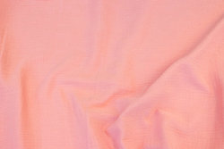 Double-woven cotton-crepe (gauze) salmon pink
