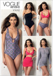 Wrap-Top Bikini, One-Piece Swimsuits, and Cover-Ups