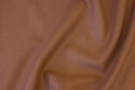 Nougat-colored coat-fabric in polyester with wool-look
