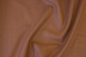 Nougat-colored coat-fabric in polyester with wool-look
