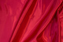 Red polyester-satin