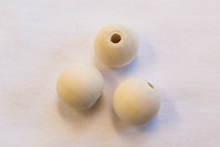 Wooden pearls 19mm
