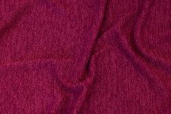 Light hole-knit in fuchsia-colored with discrete glimmer