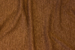Light hole-knit in light brown with discrete glimmer