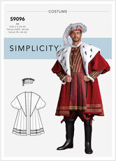 King costume. Simplicity 9096. 