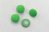 Dot buttons in lime color