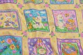Easter cotton with sqaure pattern with bunnies etc.