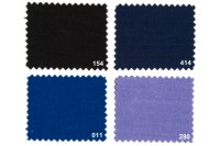 Texgard coated fabric for awnings, black, navy, cobolt,