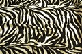 Zebra faux fur in beautiful natural-looking quality