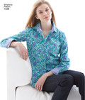 Misses´  Button Front Shirt