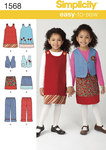 Child´s Jumper, Vest, Trousers and Skirt