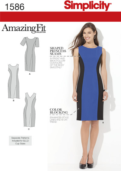 Misses´ and Plus Size Amazing Fit Dress