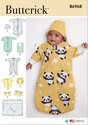 Infants Bunting, Jumpsuit, Shirt, Diaper Cover, Hat, Bib, Mittens, Booties and Blanket