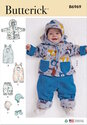 Infants jacket, overalls, pants, hats and mittens