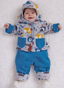 Infants jacket, overalls, pants, hats and mittens