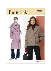 Jacket and coat. Butterick 7007. 