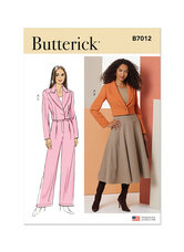 Jacket, skirt, and pants. Butterick 7012. 