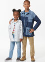 Girls and boys and adults jackets