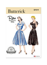 Dress. Butterick 7019. 