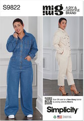 Jumpsuits by Mimi G Style. Simplicity 9822. 