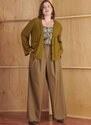 Pants in Two Lengths, Camisole and Cardigan