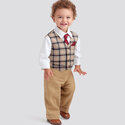Infants Vest, Shirt, Shorts, Pants, Tie and Pocket Square