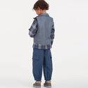 Childrens and Boys Shirt, Vest and Pull-On Pants