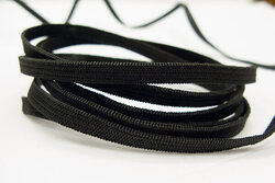 Soft elastic 5mm black