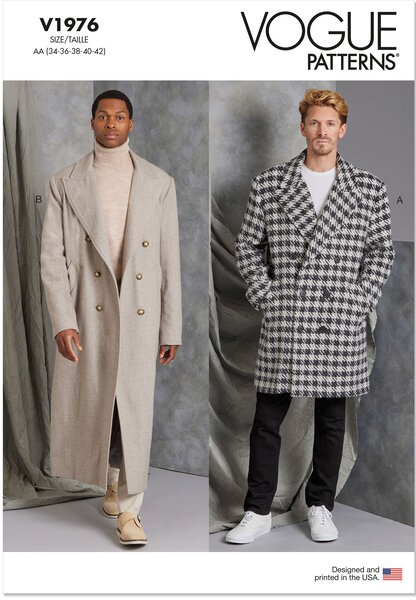 Mens Coat in Two Lengths