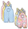 Infants Jacket, Overalls, Pants, Hat and Mittens