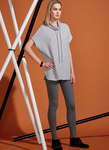 Lined Zip Jacket, Knit Tunic, Leggings, and Pants