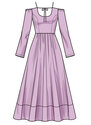 Dress with Sleeve and Length Variations